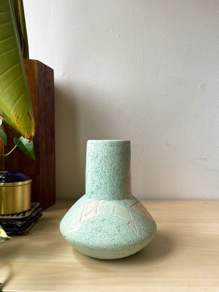 Vintage 1980s Southwest Vase